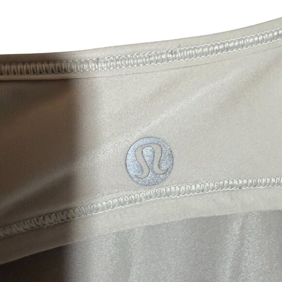 Lululemon Athletica If You’re Lucky Mesh Blouse Top Women's gray Long Sleeve - Picture 6 of 6